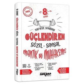 Ankara Yayıncılık 8. Sınıf Sayısal Sözel Muhakeme Güçlendiren Soru Bankası