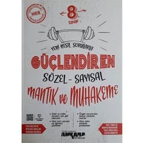 Ankara Yayıncılık 8. Sınıf Sayısal Sözel Muhakeme Güçlendiren Soru Bankası