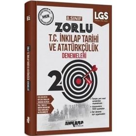 Ankara Yayıncılık 8. Sınıf T.C. Inkılap Tarihi ve Atatürkçülük 20 Güçlendiren Denemeleri