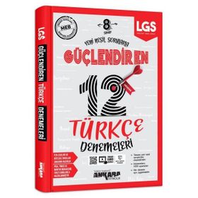 Ankara Yayıncılık 8. Sınıf Türkçe 12 Güçlendiren Denemeleri