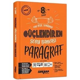 Ankara Yayıncılık 8. Sınıf Yeni Nesil Sorulara Güçlendiren Paragraf Türkçe Soru Bankası