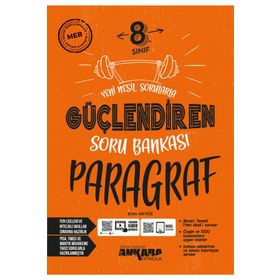 Ankara Yayıncılık Ankara 8. Sınıf Güçlendiren Paragraf Soru Bankası 2021