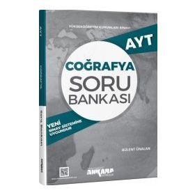 Ankara Yayıncılık AYT Coğrafya Soru Bankası
