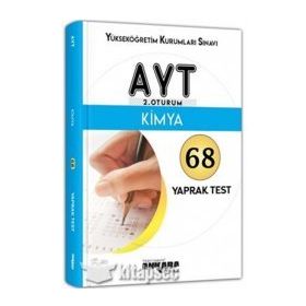 Ankara Yayıncılık Ayt Kimya 68 Yaprak Test