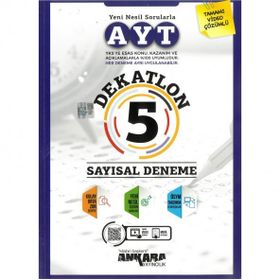 Ankara Yayıncılık AYT Sayısal 5 Dekatlon Deneme