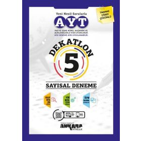 Ankara Yayıncılık AYT Sayısal 5 Dekatlon Deneme