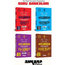 Ankara Yayıncılık Güçlendiren 7. Sınıf 4'lü Set Soru Bankası