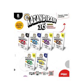 Ankara Yayıncılık - Lgs 8. Sınıf 1. Dönem Kazandıran 16 Haftalık Kazanım Deneme Seti 2023 6 Kitap