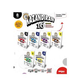 Ankara Yayıncılık - Lgs 8. Sınıf 1. Dönem Kazandıran 16 Haftalık Kazanım Deneme Seti 2023 6 Kitap