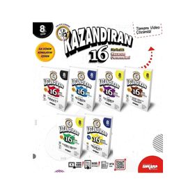 Ankara Yayıncılık - Lgs 8. Sınıf 1. Dönem Kazandıran 16 Haftalık Kazanım Deneme Seti 2023 6 Kitap