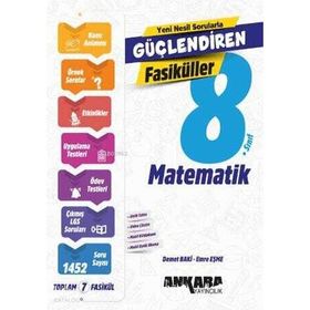 Ankara Yayıncılık Lgs 8. Sınıf Matematik Güçlendiren Set Fasiküller