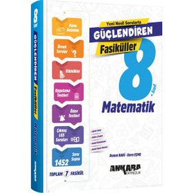 Ankara Yayıncılık Lgs 8. Sınıf Matematik Güçlendiren Set Fasiküller