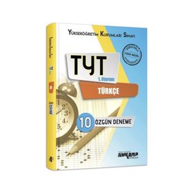 Ankara Yayıncılık TYT 1. Oturum Türkçe 10 Özgün Deneme