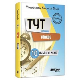 Ankara Yayıncılık TYT 1. Oturum Türkçe 10 Özgün Deneme
