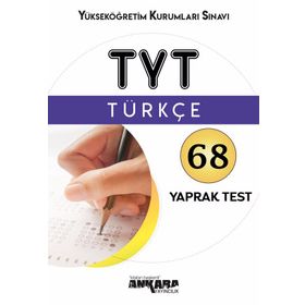 Ankara Yayıncılık TYT Türkçe 68 Yaprak Test