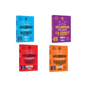 Ankara Yayınevi Ankara 8. Sınıf Lgs Matematik Fen Bilimleri Türkçe Soru Bankası Seti 4 Kitap