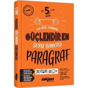 Ankara Yayınları 5.Sınıf Güçlendiren Paragraf Soru Bankası