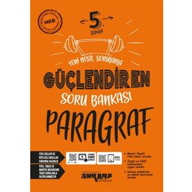 Ankara Yayınları 5.Sınıf Güçlendiren Paragraf Soru Bankası