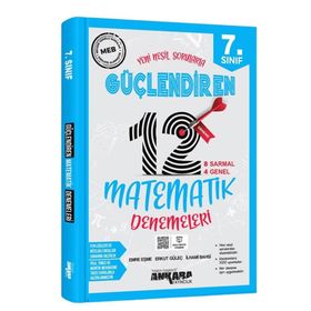 Ankara Yayınları 7. Sınıf Güçlendiren Matematik 12 Deneme Sınavı
