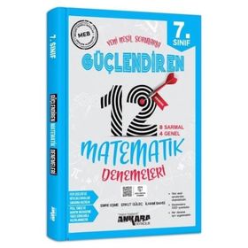 Ankara Yayınları 7. Sınıf Güçlendiren Matematik 12 Deneme Sınavı