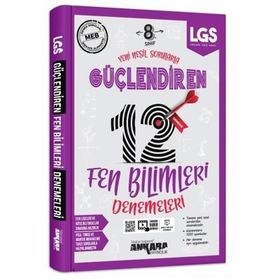 Ankara Yayınları 8. Sınıf Fen Bilimleri 12 Güçlendiren Deneme