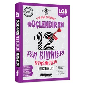 Ankara Yayınları 8. Sınıf Fen Bilimleri 12 Güçlendiren Deneme