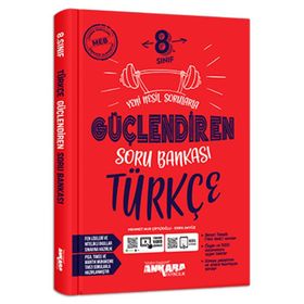 Ankara Yayınları 8. Sınıf Türkçe Güçlendiren Soru Bankası