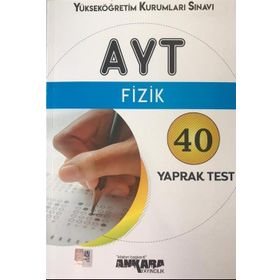 Ankara Yayınları AYT Fizik Yaprak Test