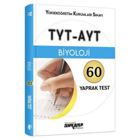 Ankara Yayınları TYT AYT Biyoloji Yaprak Test