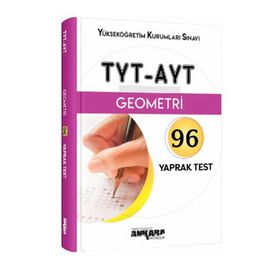 Ankara Yayınları TYT AYT Geometri 96 Yaprak Test