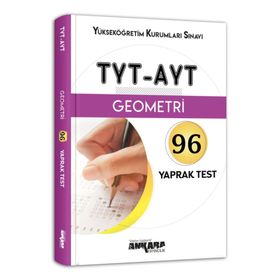 Ankara Yayınları TYT AYT Geometri 96 Yaprak Test