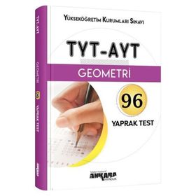 Ankara Yayınları TYT AYT Geometri 96 Yaprak Test