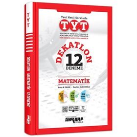 Ankara Yayınları TYT Dekatlon Matematik 12 Deneme Sınavı