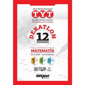Ankara Yayınları TYT Dekatlon Matematik 12 Deneme Sınavı