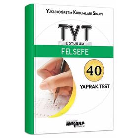 Ankara Yayınları TYT Felsefe Yaprak Test