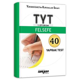 Ankara Yayınları TYT Felsefe Yaprak Test