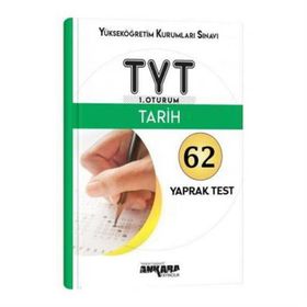 Ankara Yayınları TYT Tarih Yaprak Test