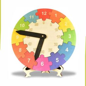 Ankebut 30077 Saatleri Öğreniyorum Renkli Puzzle