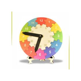 Ankebut 30077 Saatleri Öğreniyorum Renkli Puzzle