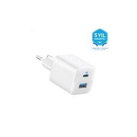 Anker 323 33W Beyaz Şarj Cihazı