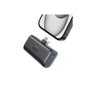 Anker A1653 Nano 22.5W, Dahili USB-C Bağlantı Noktası 5.000 mAh Siyah Powerbank