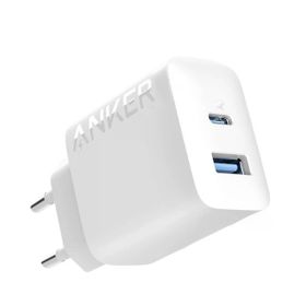 Anker A2348 Beyaz 20W USB-C + USB-A Çift Portlu Şarj Cihazı