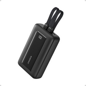 Anker Zolo 20K 30W Dahili USB-C+Lightning Kablo Siyah Powerbank