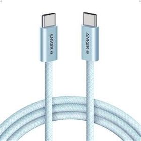 Anker Zolo USB-C to USB-C 240W 1 m Mavi Örgülü Kablo