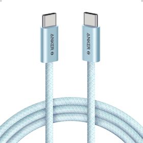 Anker Zolo USB-C to USB-C 240W 1 m Mavi Örgülü Kablo