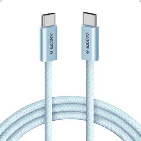 Anker Zolo USB-C to USB-C 240W 1 m Mavi Örgülü Kablo