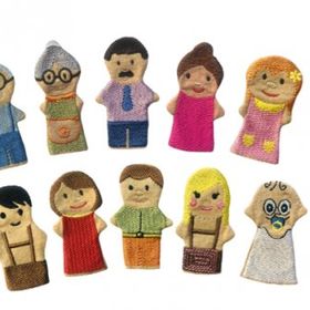 Anki Toys İnsanlar Kukla Seti