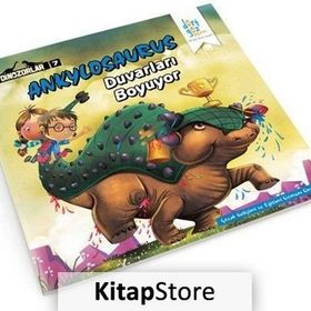 Ankylosaurus Duvarları Boyuyor - Özge Selçuk Bozkurt