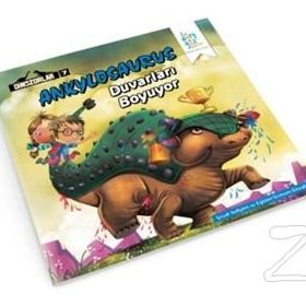 Ankylosaurus Duvarları Boyuyor - Özge Selçuk Bozkurt