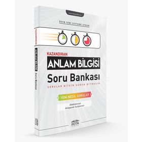 Anlam Bilgisi Kazandıran Soru Bankası Rty Rota Yayınları